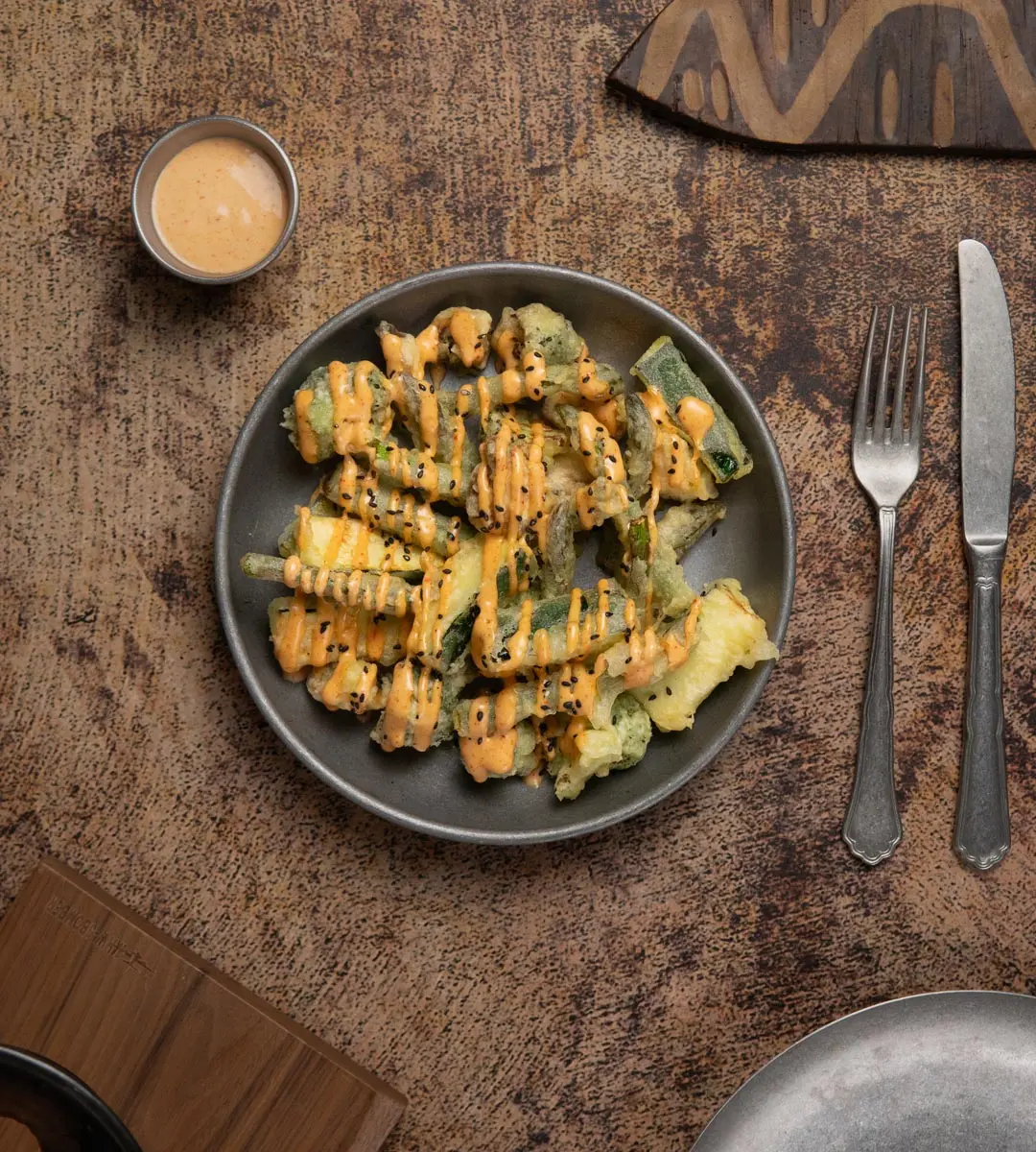Japanese vegetable tempura